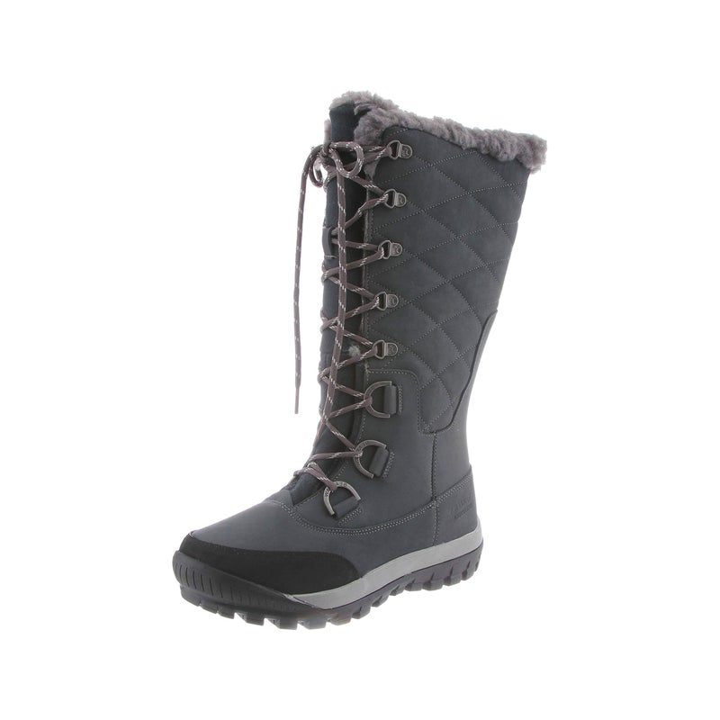 BEARPAW Isabella Women's Winter Boot Charcoal Size 8 | Fashion Footwear | Comfortable Winter Boots for Women - Image 1